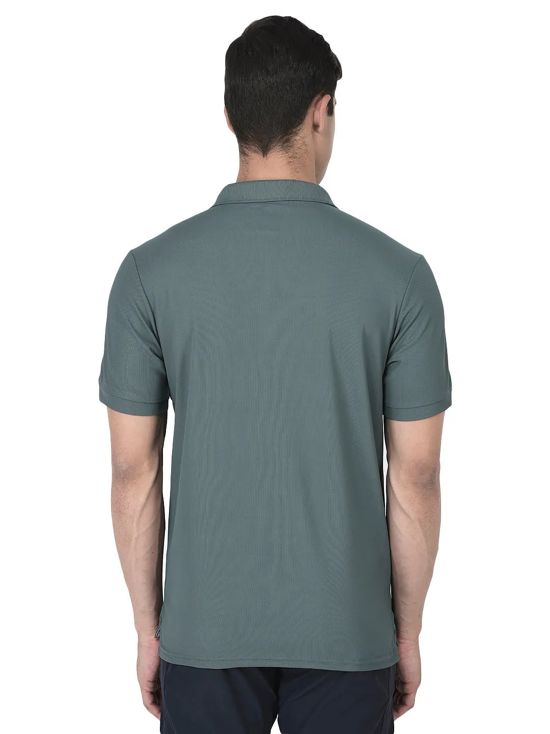 Sport Sun Max Polo Plus Green T-shirt for Men