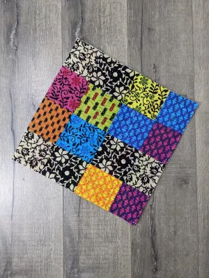 Square Patchwork Cushion Cover