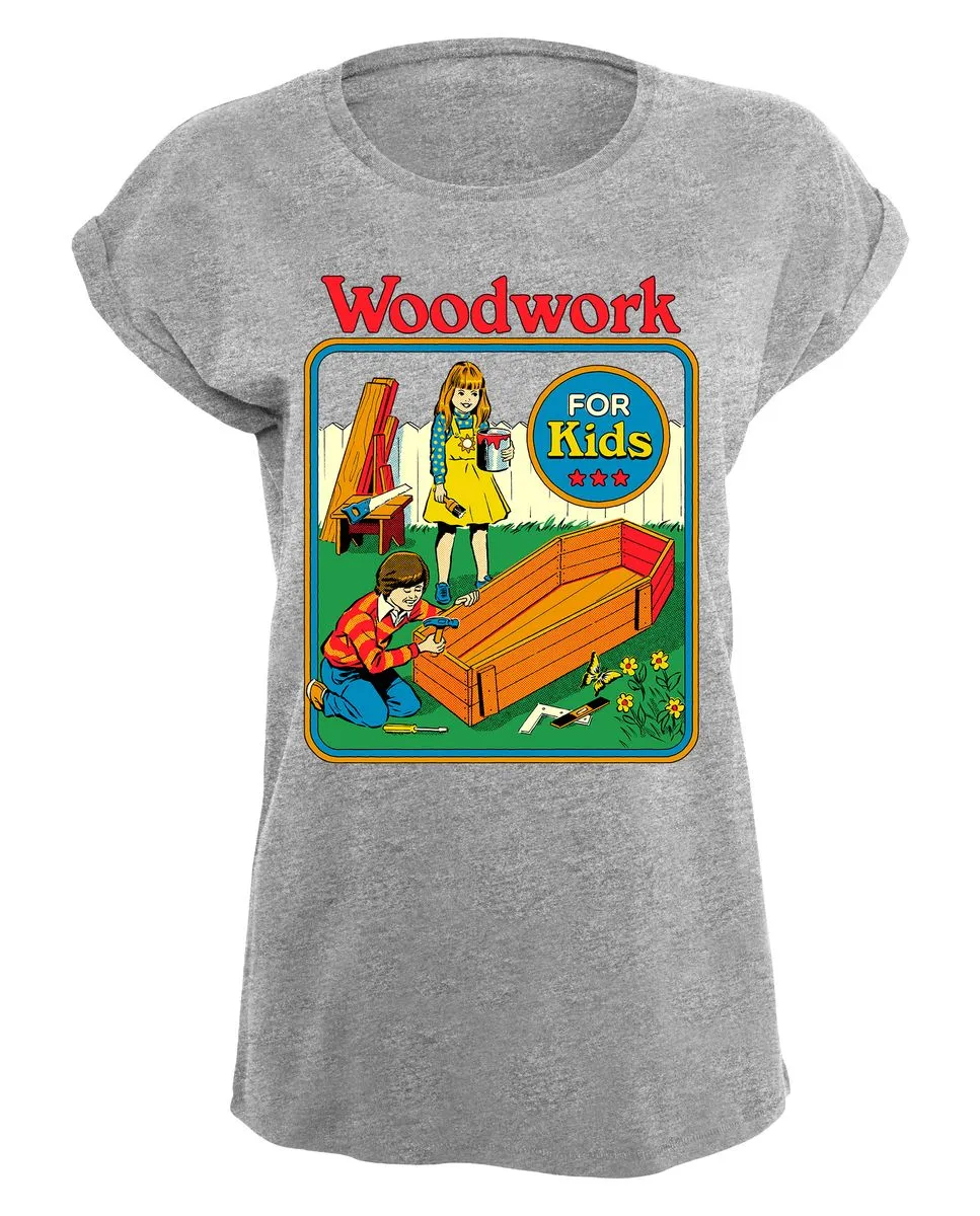 Steven Rhodes - Woodwork for Kids - Girlshirt