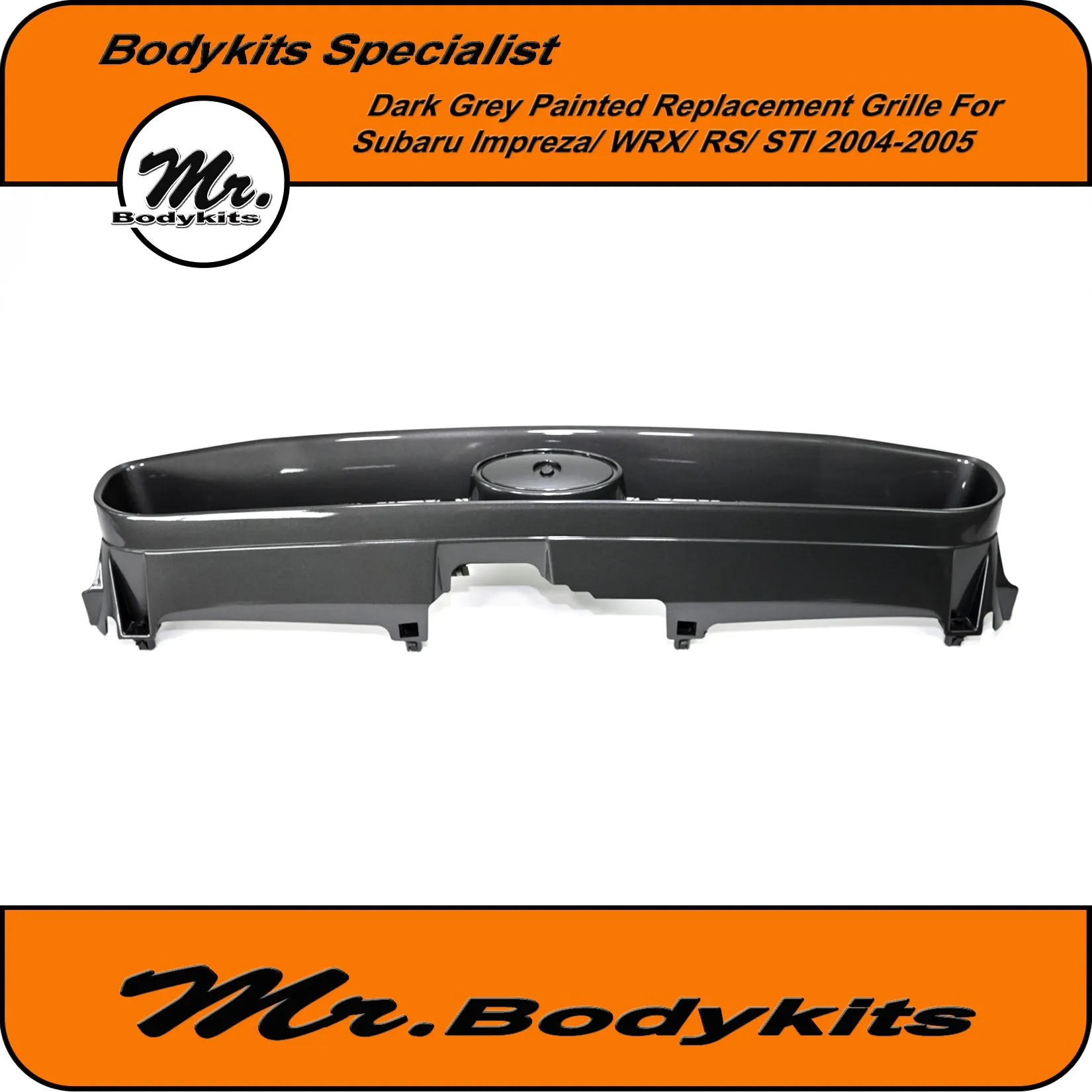 Subaru Impreza / WRX / RS / STi Front Replacement Bumper Grille for Blobeye 2003-2005