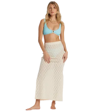 Sun Dazed Coverup Skirt in Dove