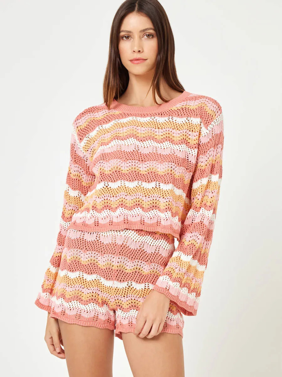 Sun Ray Short in Bahama Bound Stripe