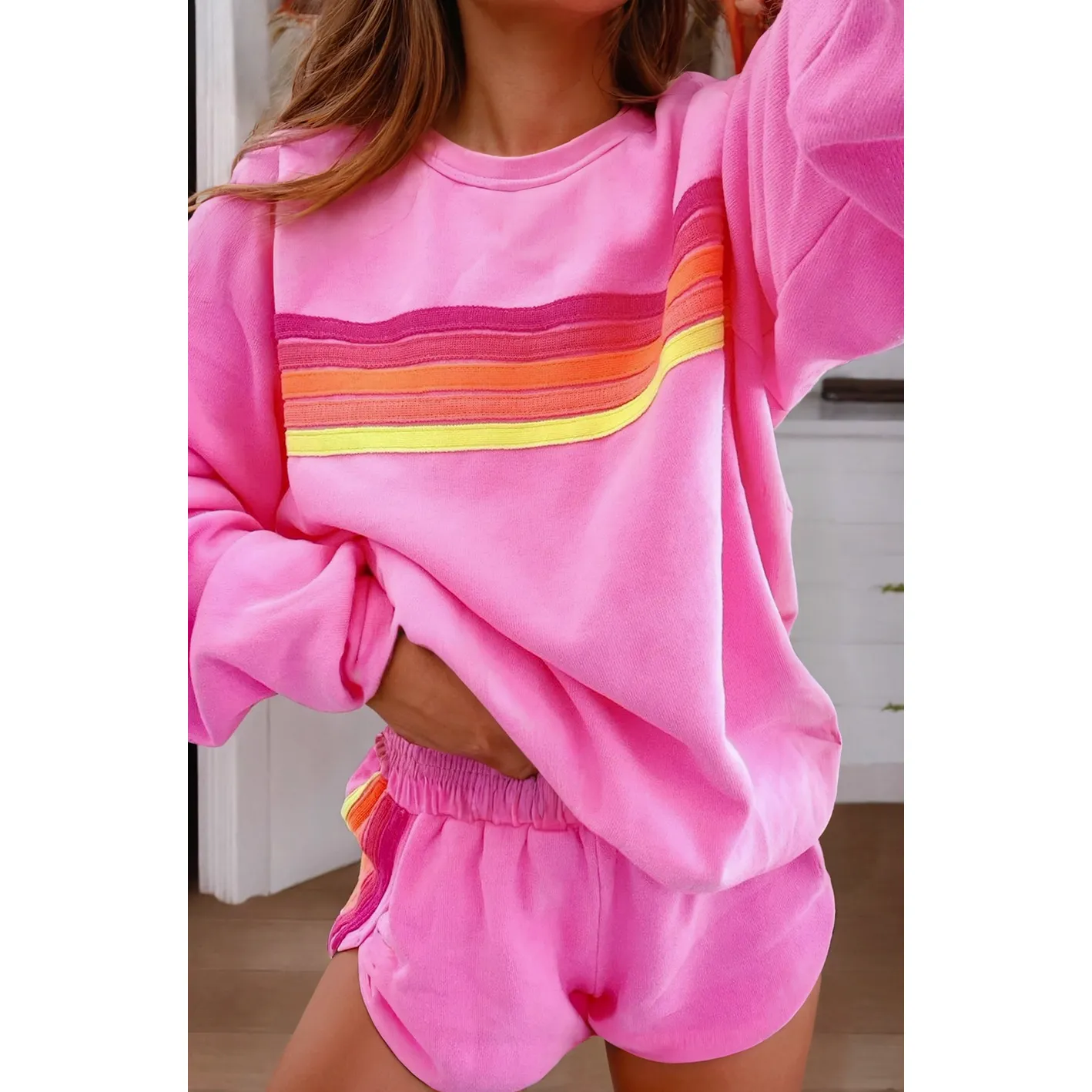 Sunset Striped Set