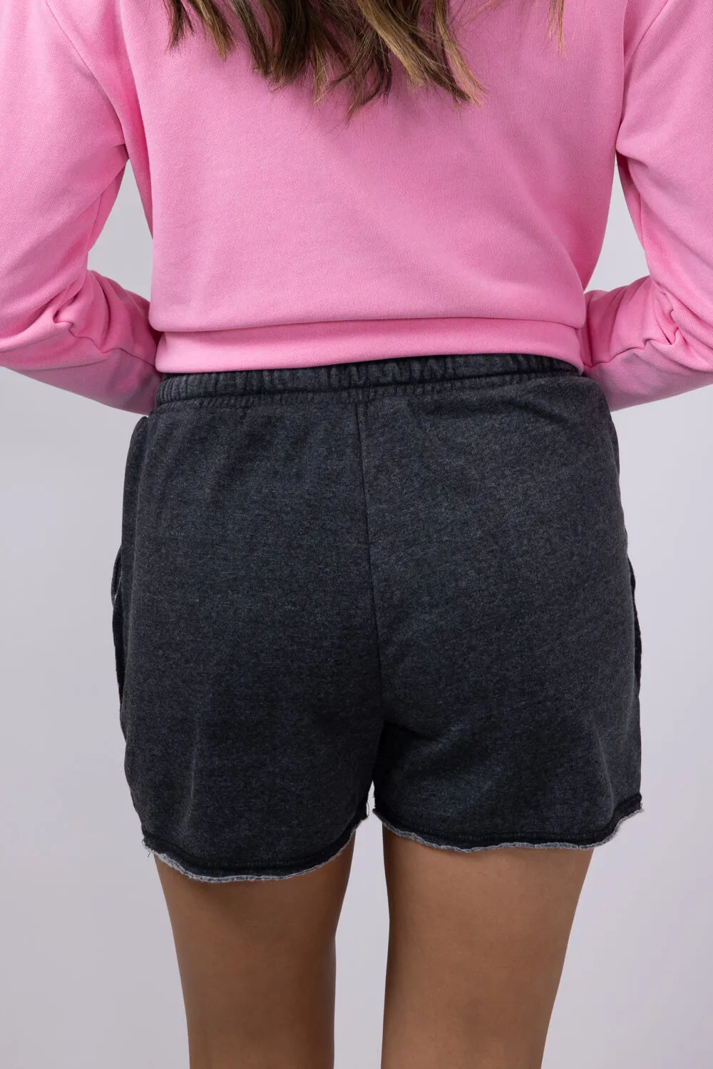 Super Soft Lounge Shorts for Women in Black | DZ24C274-BLACK
