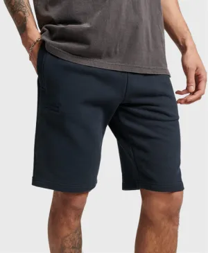 Superdry Vintage Logo Embroidered Jersey Short Navy Blue
