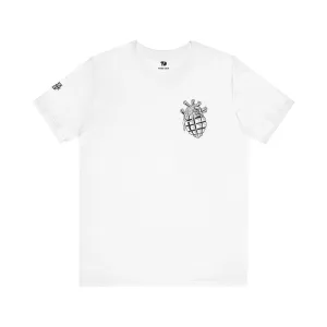Tactical Heart on Heart - Unisex Jersey Short Sleeve Tee