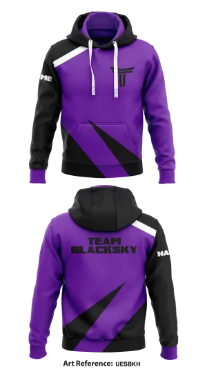 Team Blacksky Store 1  Core Men's Hooded Performance Sweatshirt - UEsBKH