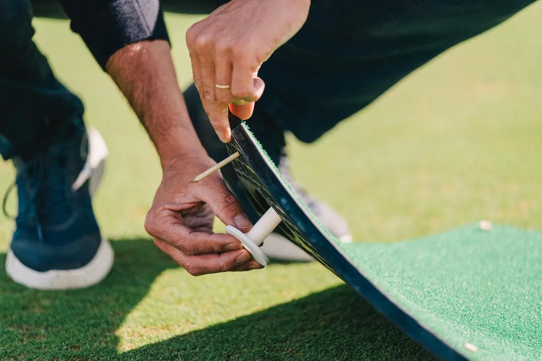 Tees golf x2 Practice - INESIS blanc