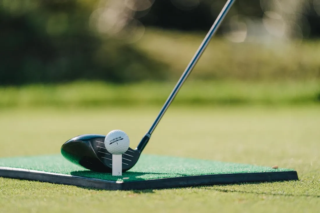 Tees golf x2 Practice - INESIS blanc