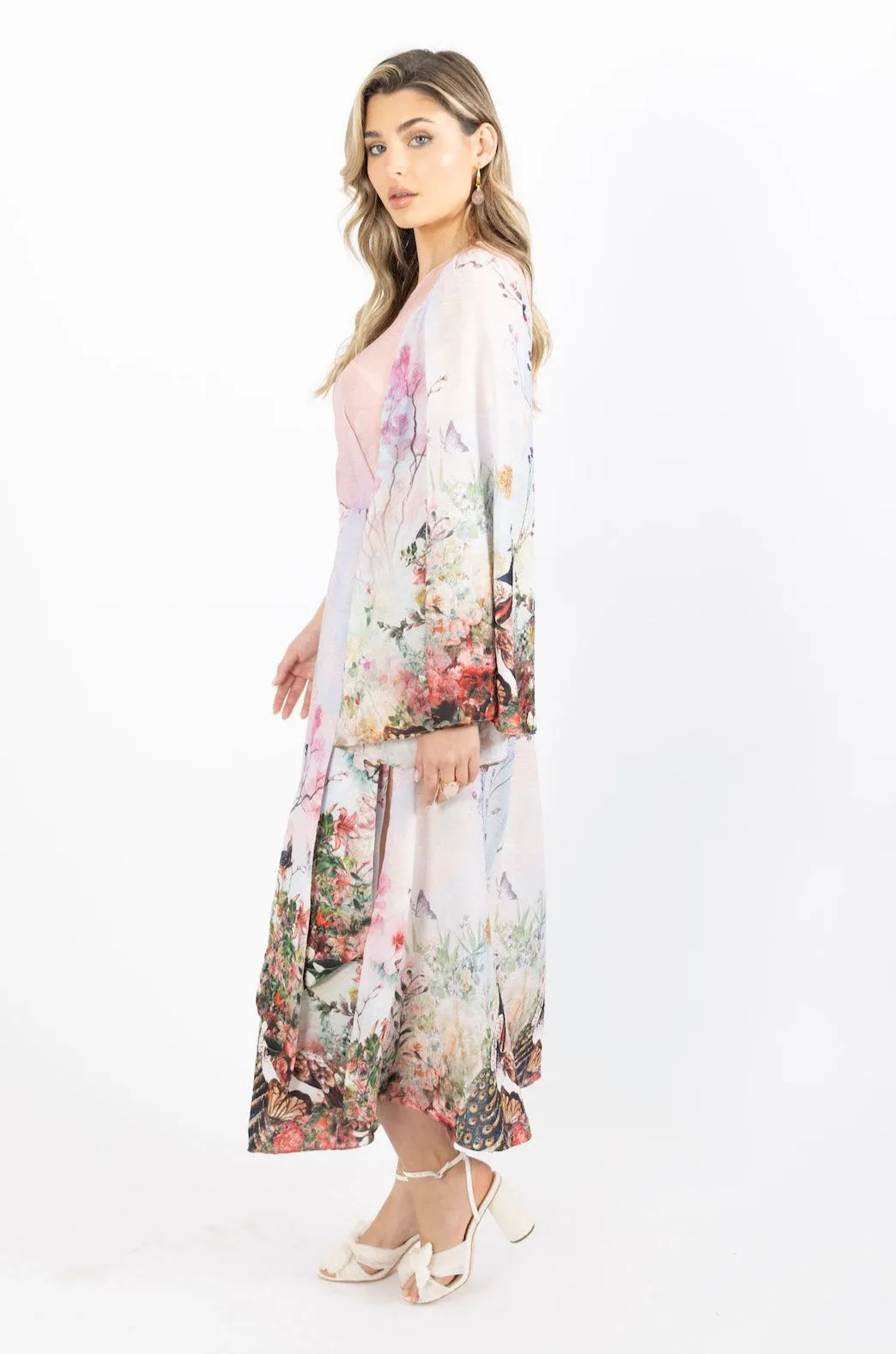 The Bahamas Kaftan Dress - Garden Print