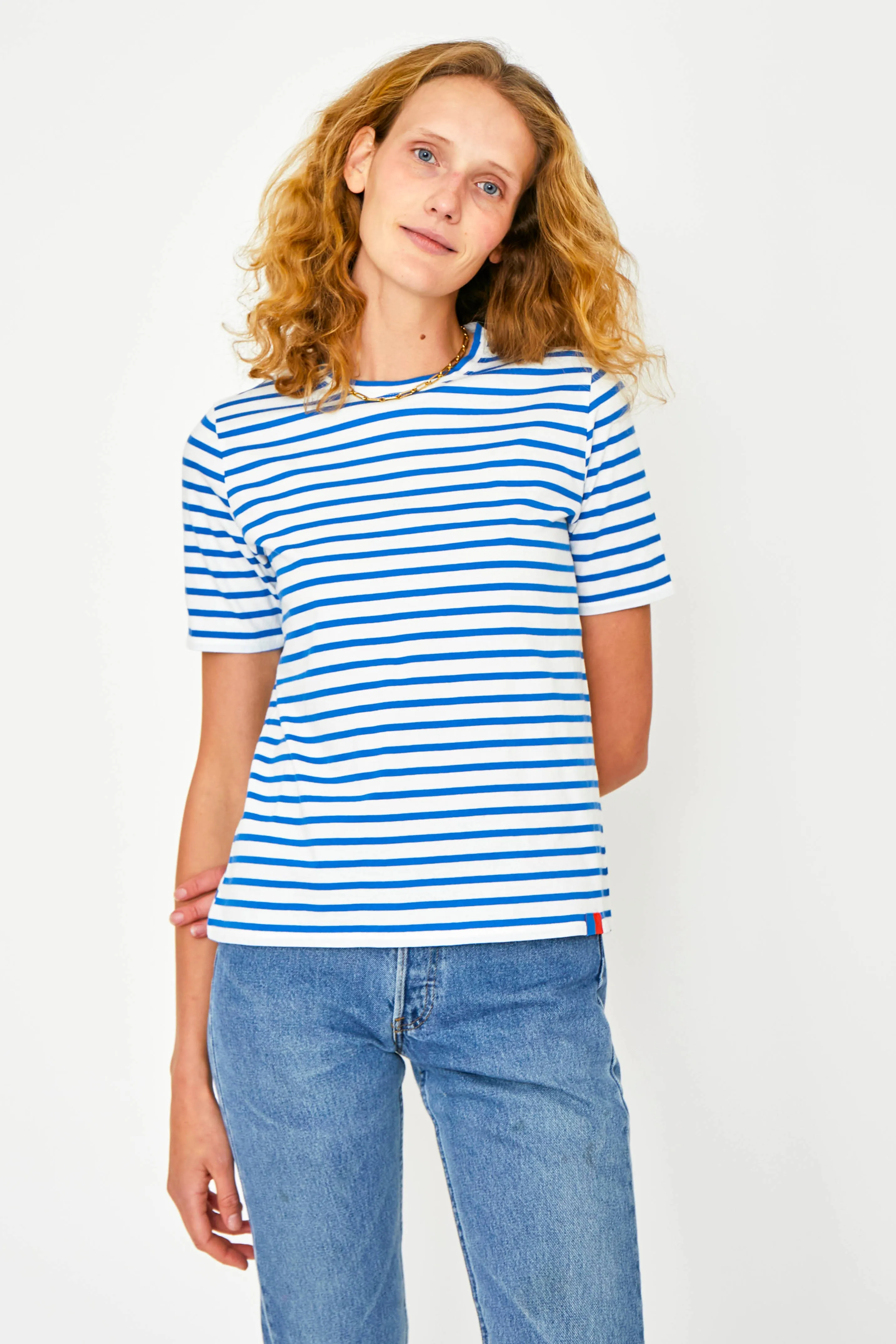 The Modern - White/Royal Blue