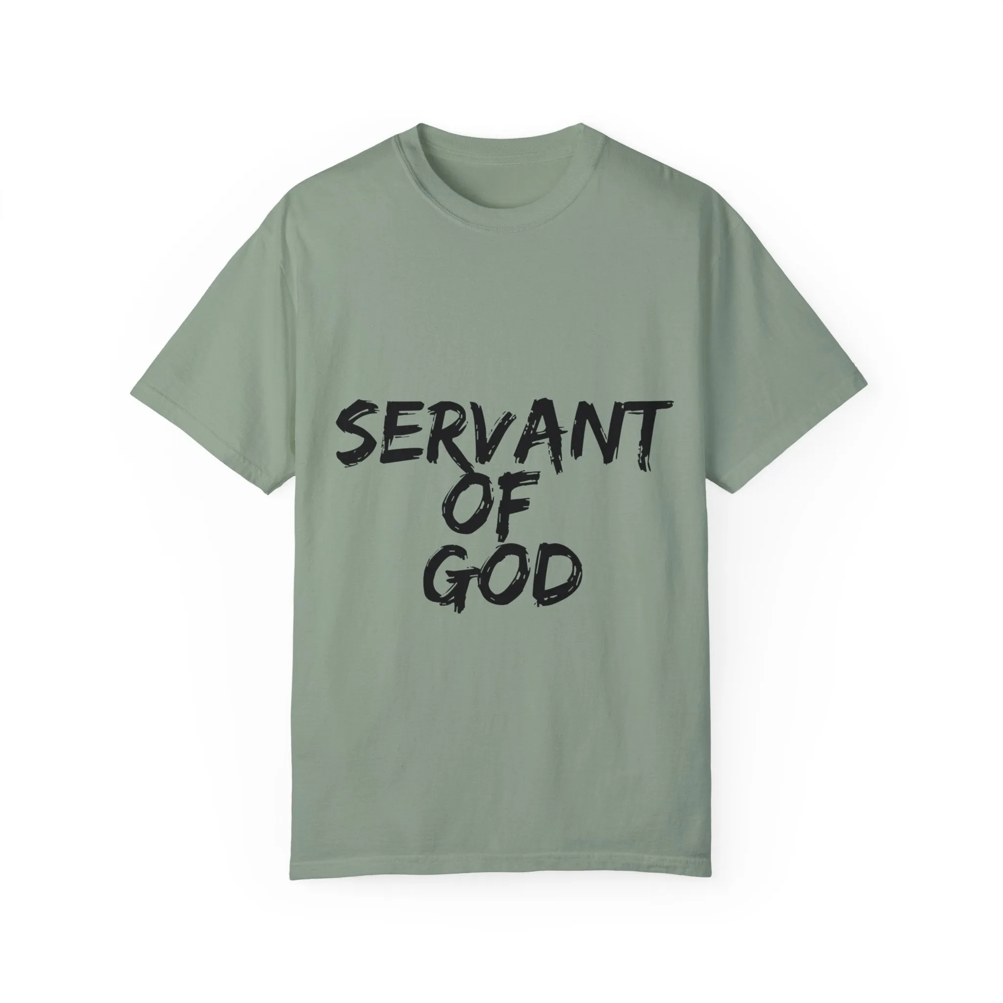 The Servant of God Tee with Black Letters