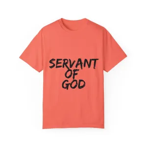 The Servant of God Tee with Black Letters