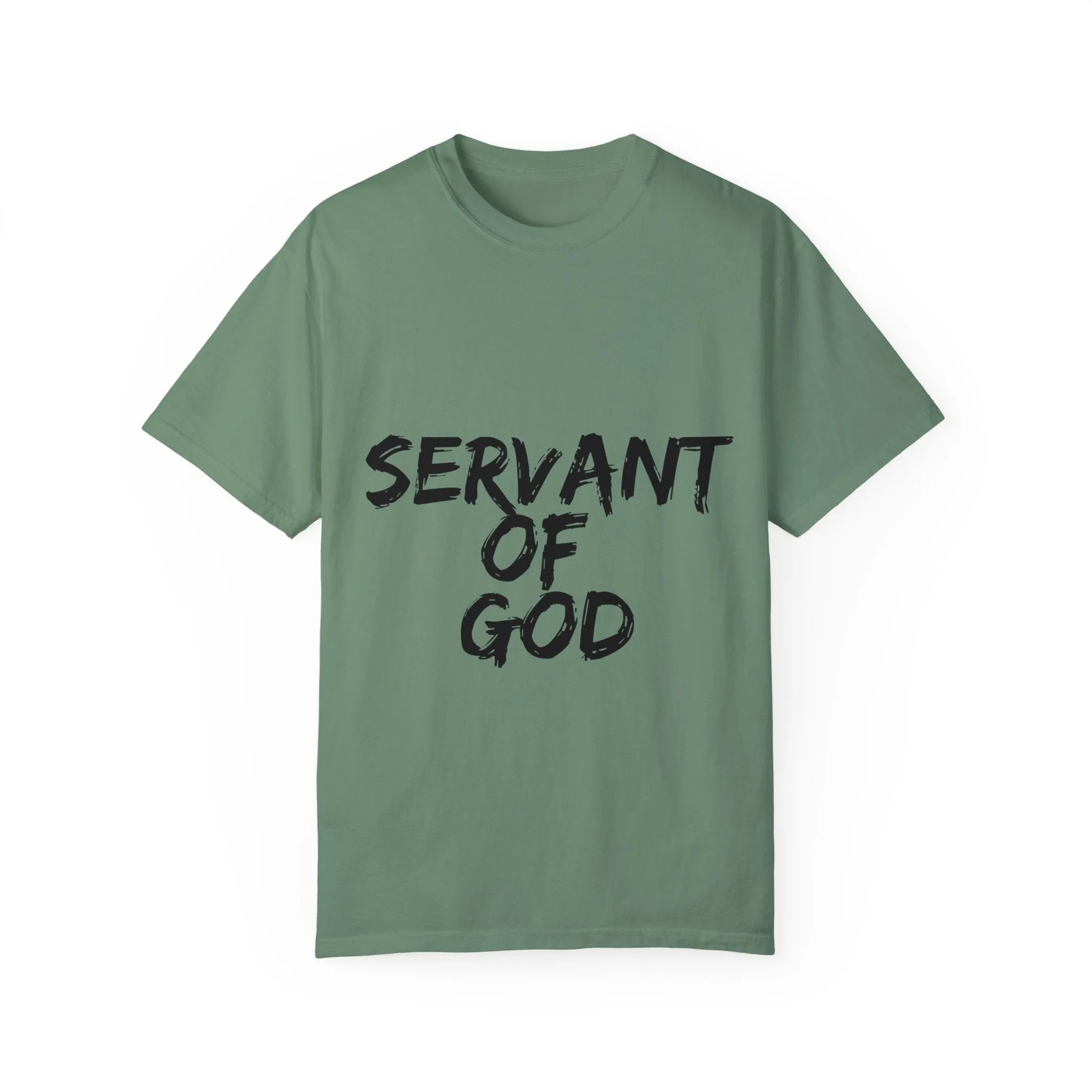 The Servant of God Tee with Black Letters