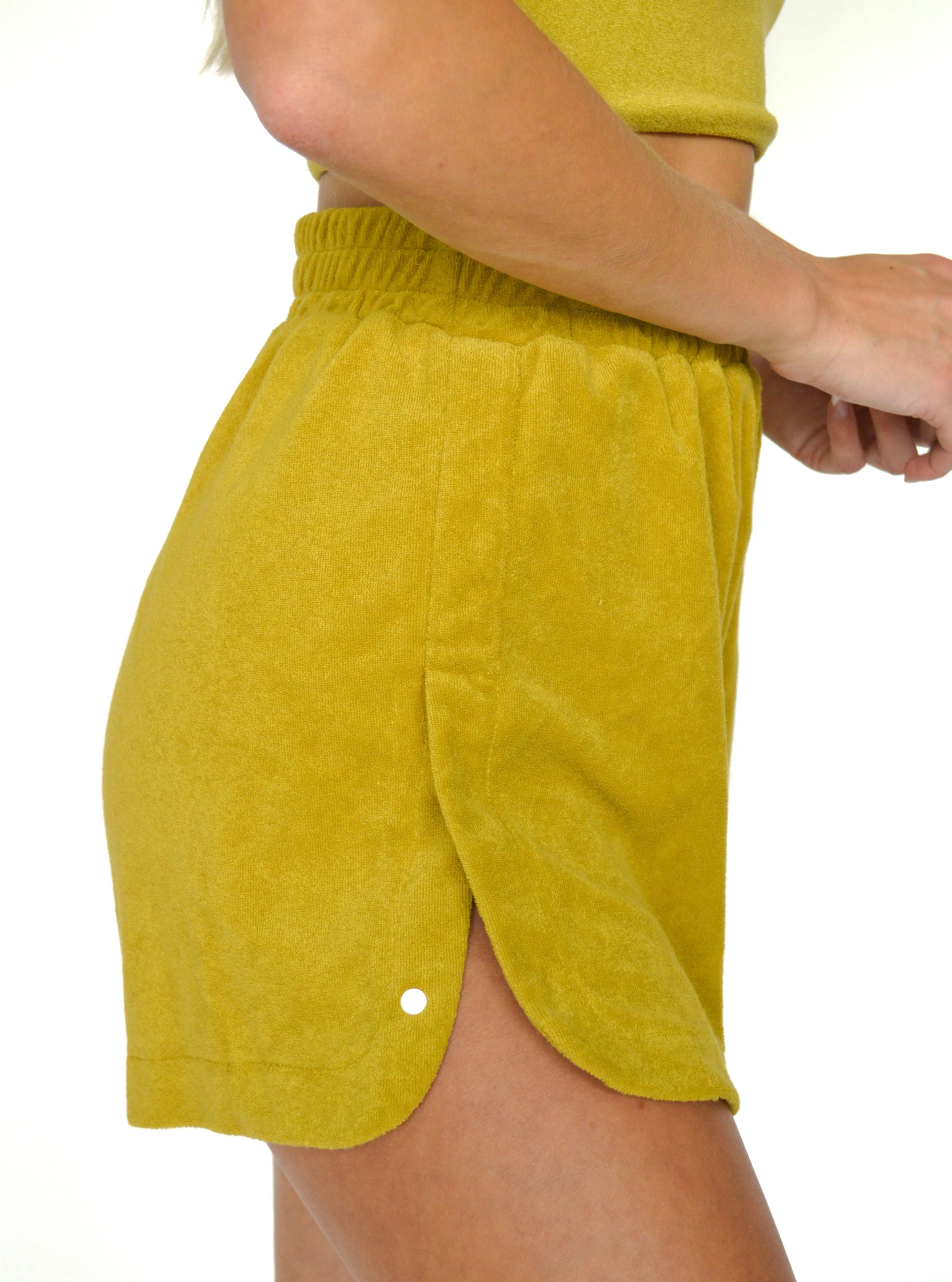 The Sundrop Short - Chartreuse
