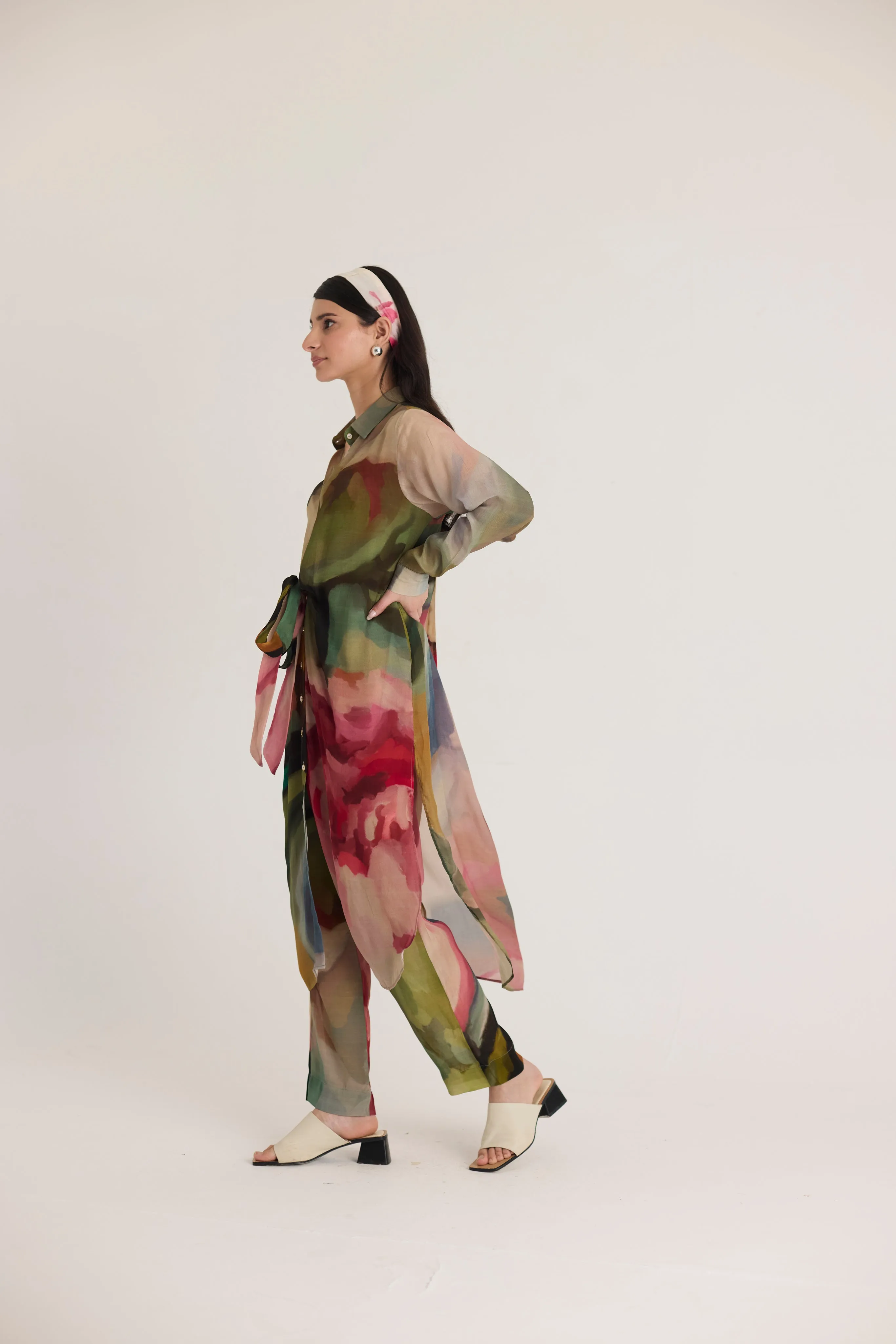 Tilly Wrap Kurta Set