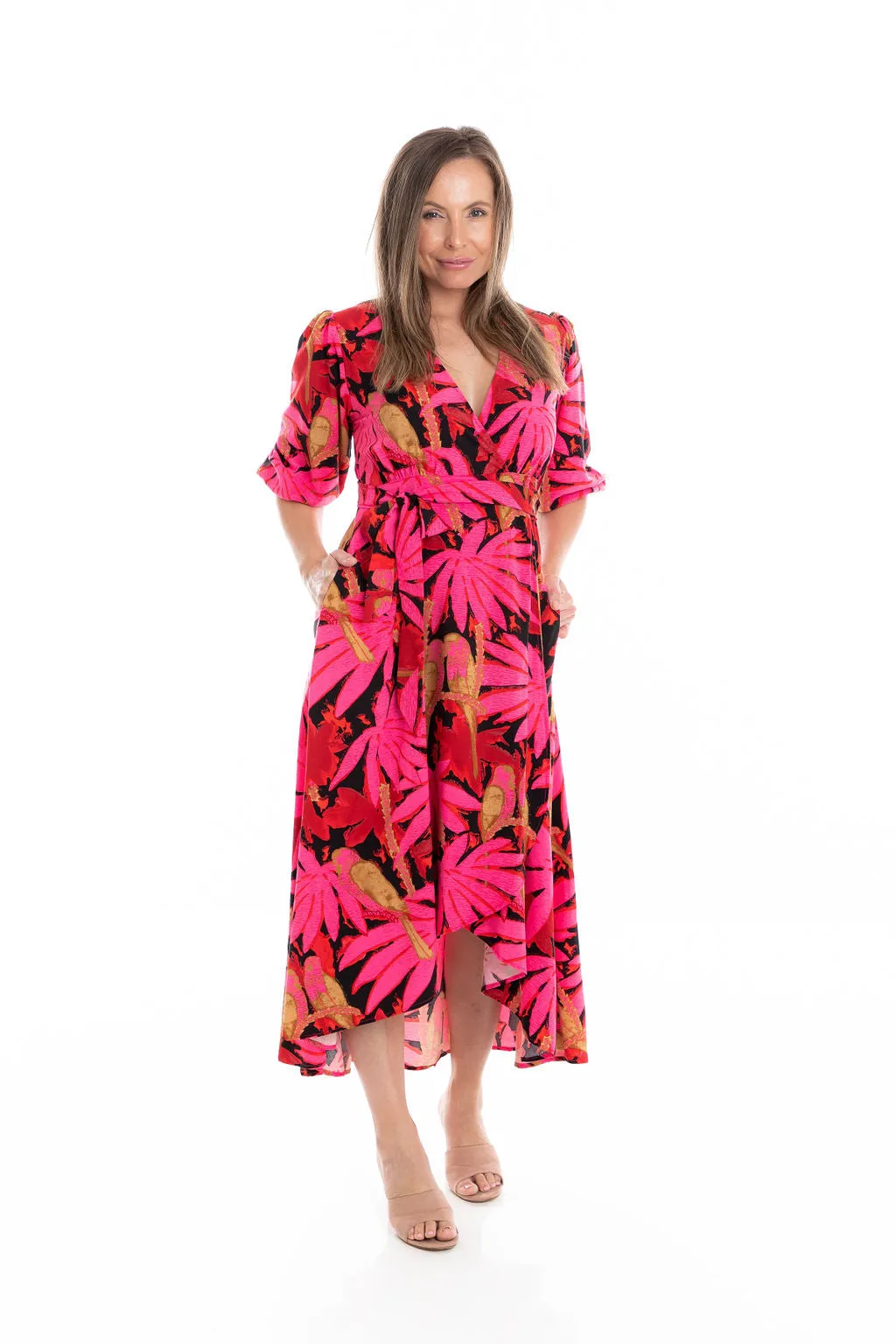 Timeless Beauty Wrap Dress