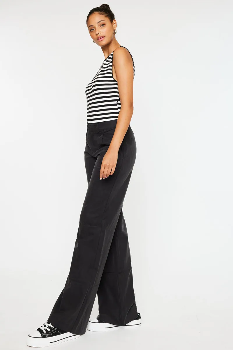 Tinley Mid Rise Wide Leg Pants