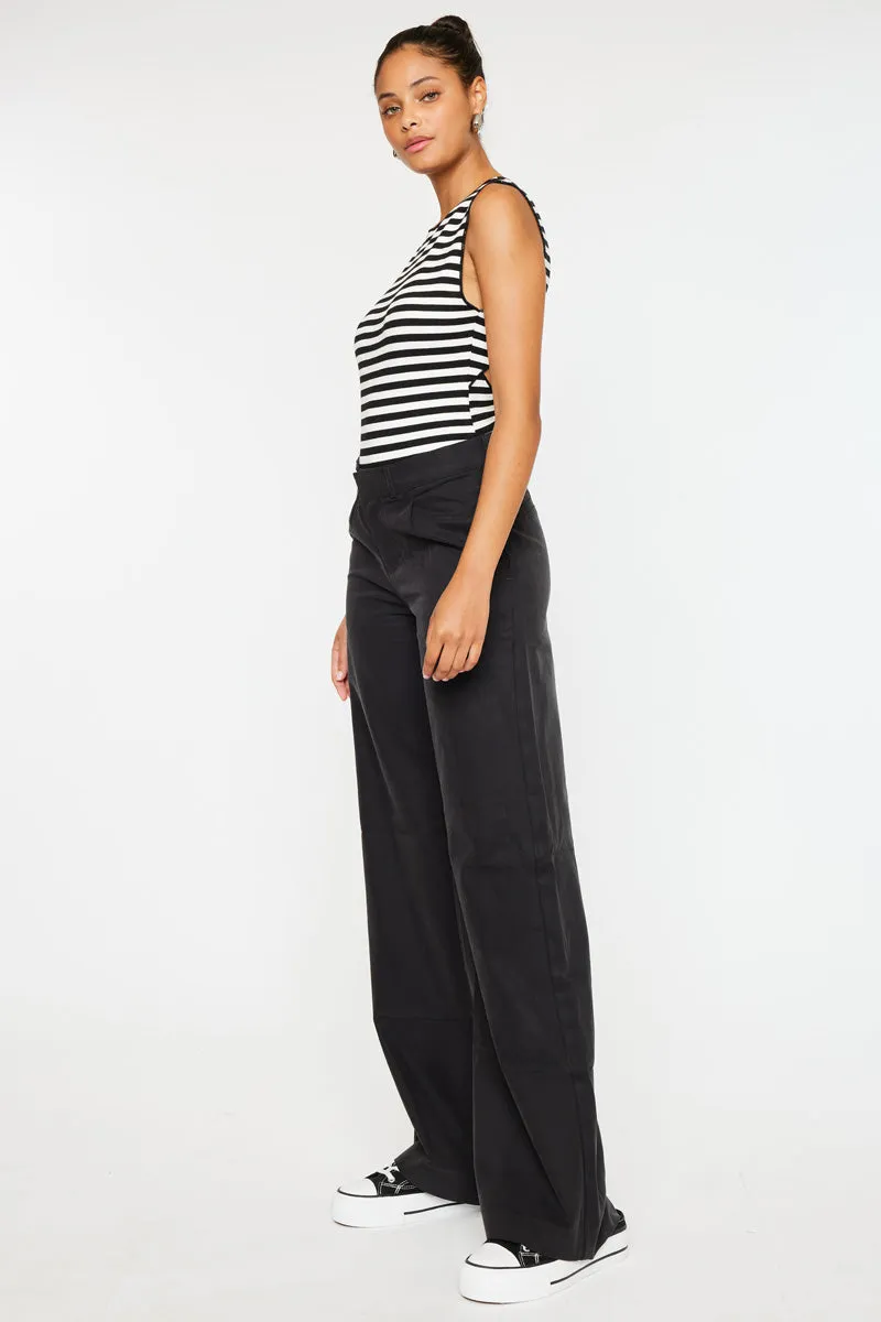 Tinley Mid Rise Wide Leg Pants