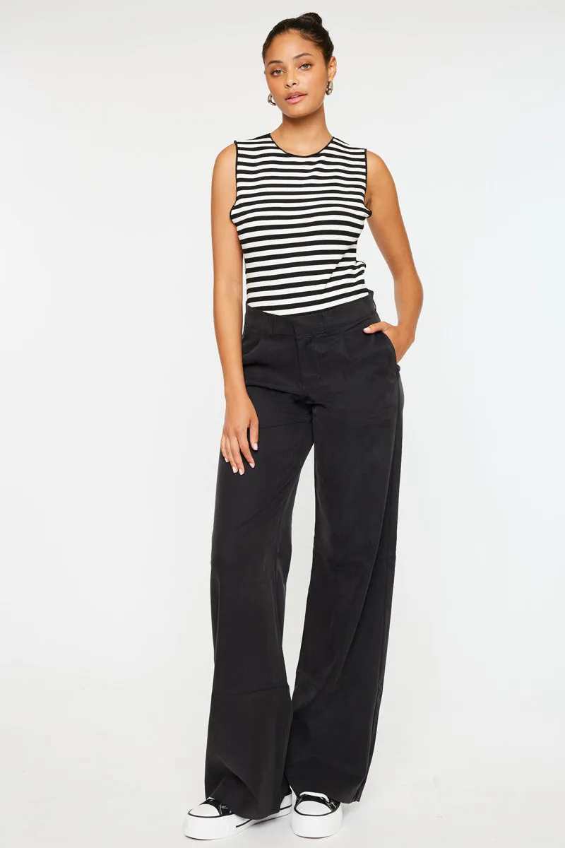 Tinley Mid Rise Wide Leg Pants