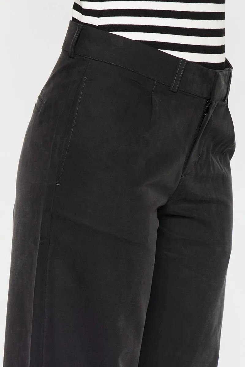 Tinley Mid Rise Wide Leg Pants