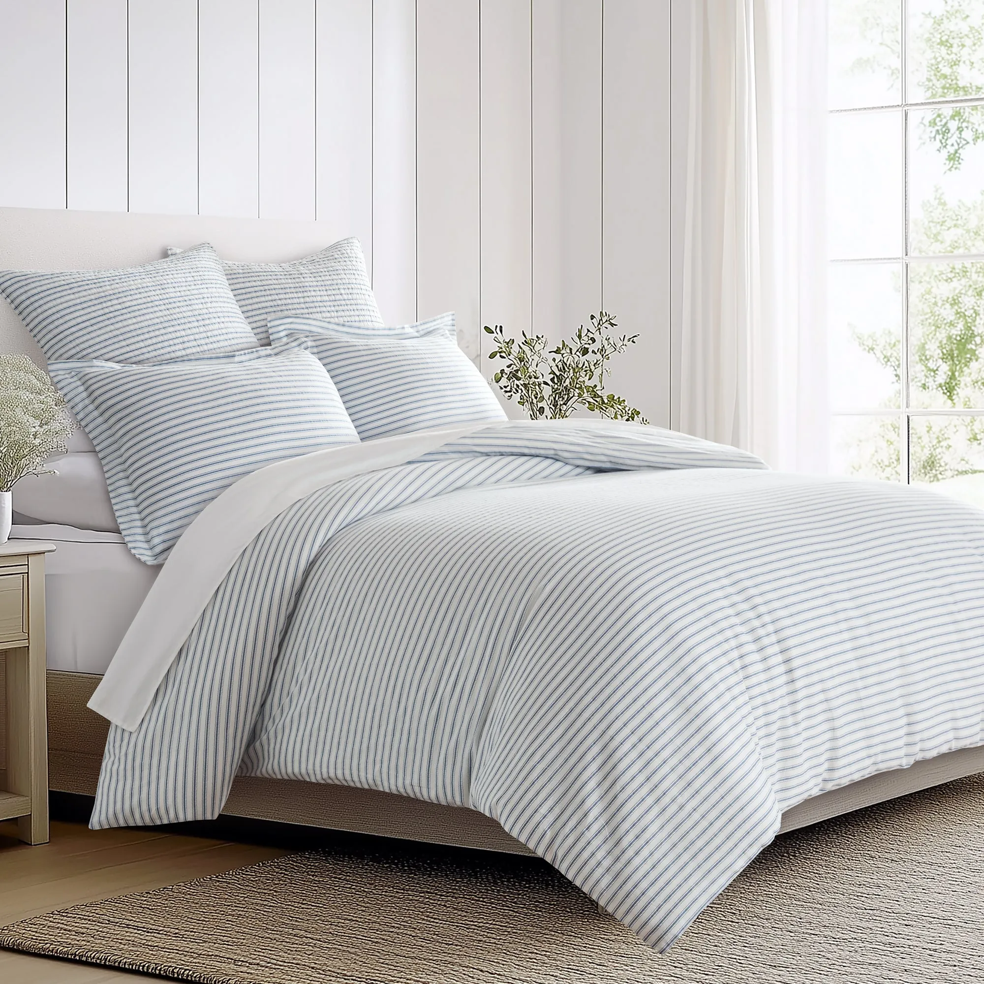 Tobago Stripe Duvet Cover Set