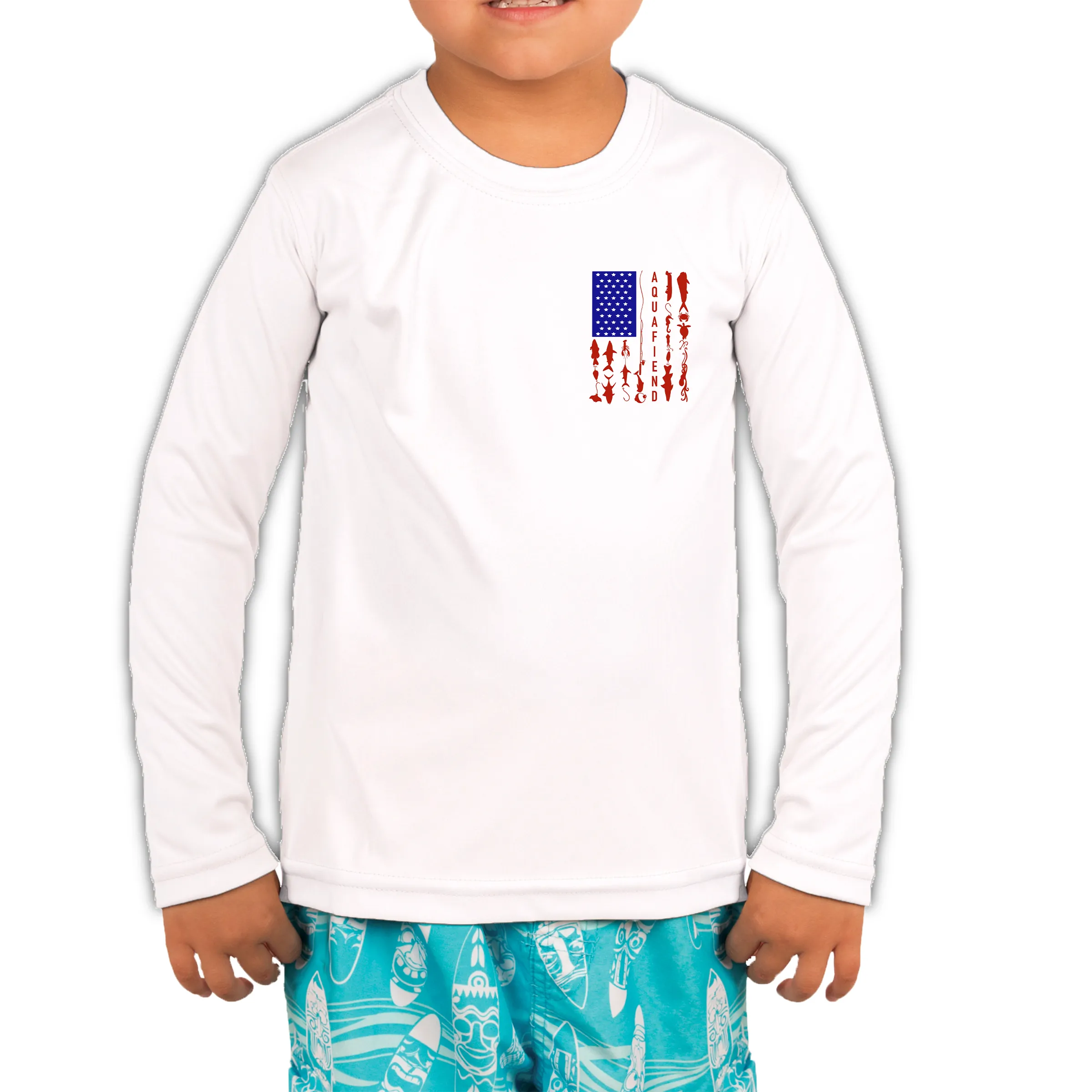 Toddler Fiend Flag White