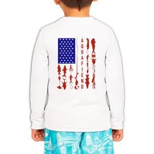 Toddler Fiend Flag White