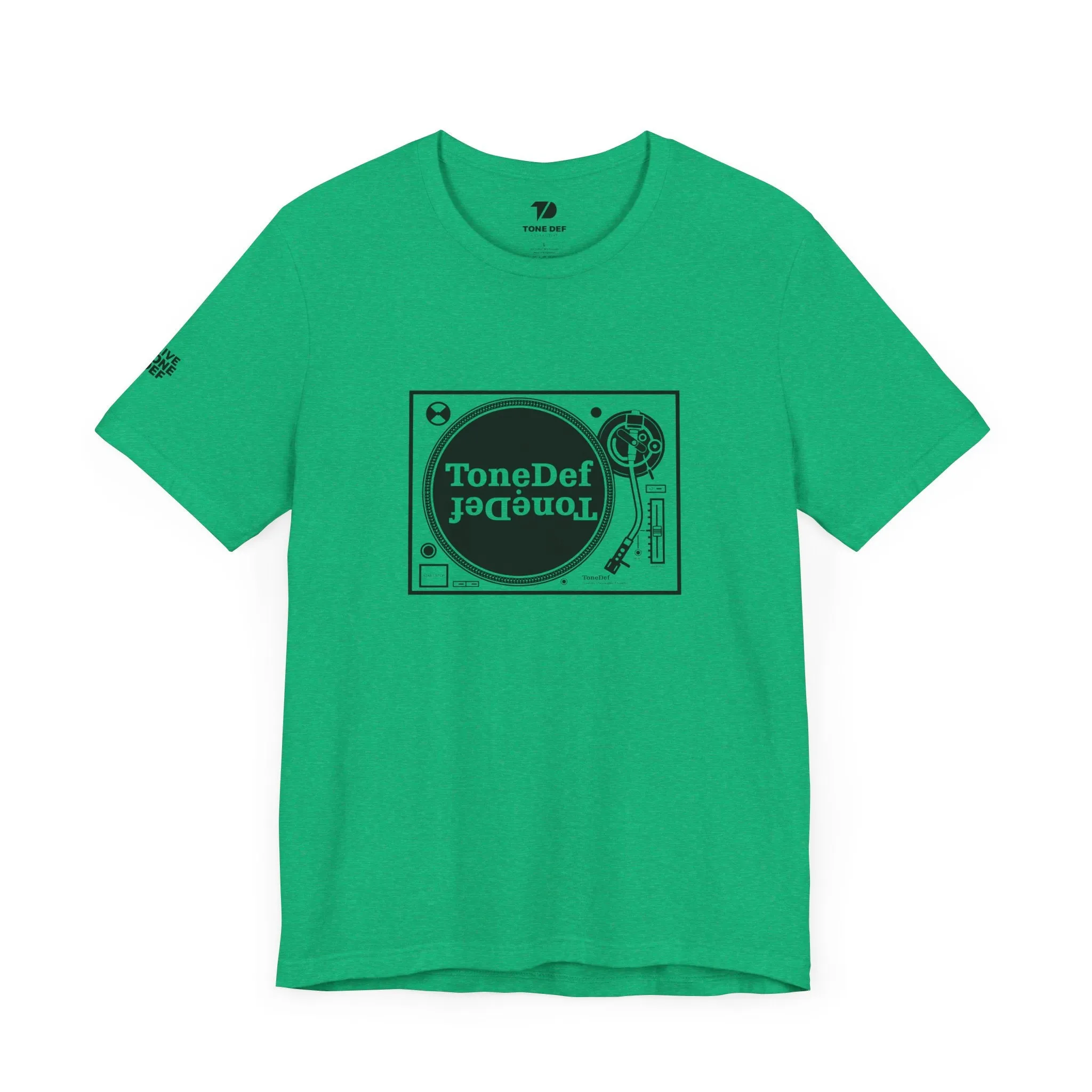 ToneDef Turntable - Unisex Jersey Short Sleeve Tee