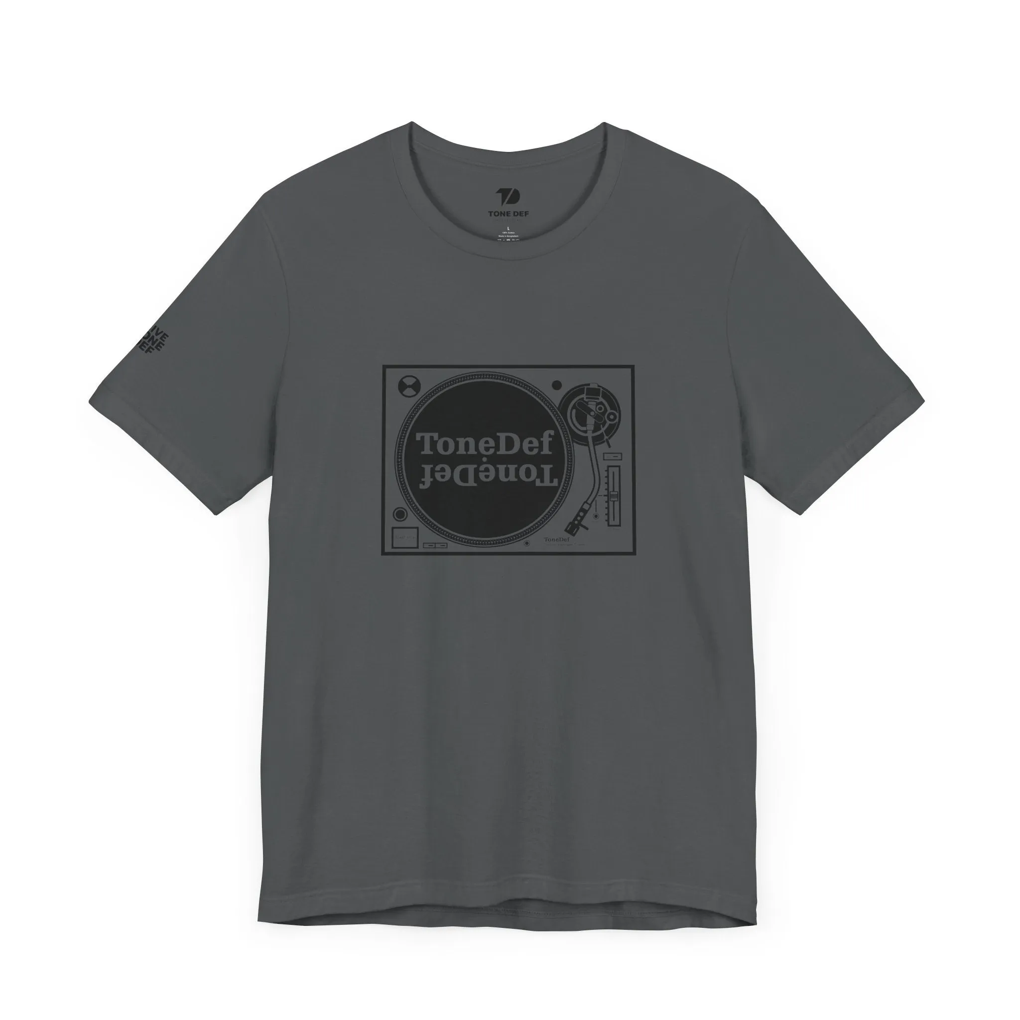 ToneDef Turntable - Unisex Jersey Short Sleeve Tee