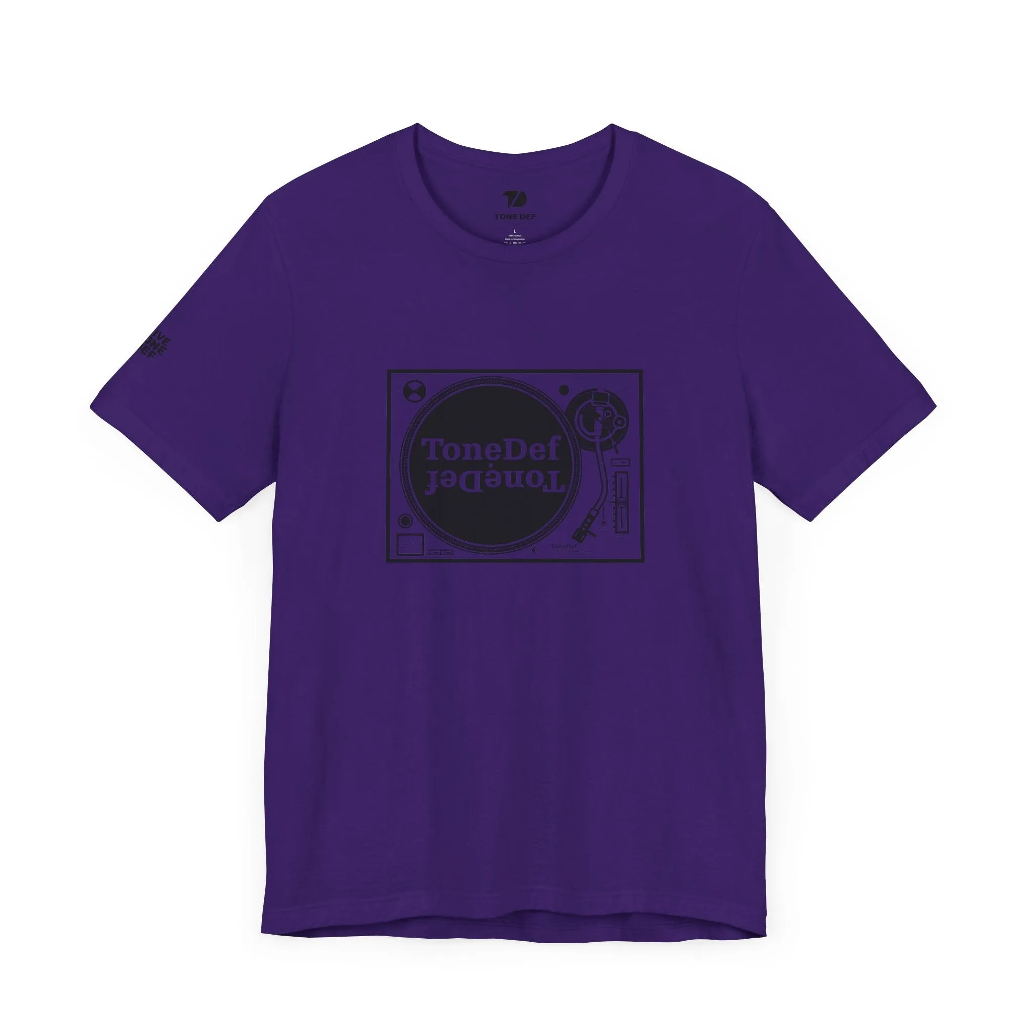 ToneDef Turntable - Unisex Jersey Short Sleeve Tee