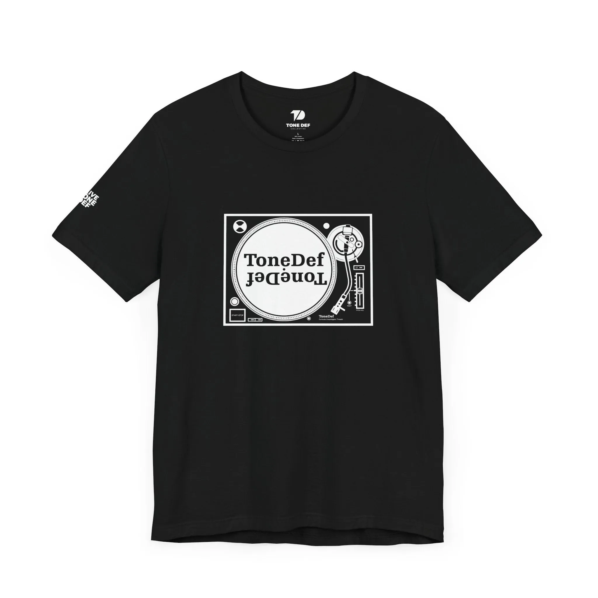 ToneDef Turntable - Unisex Jersey Short Sleeve Tee