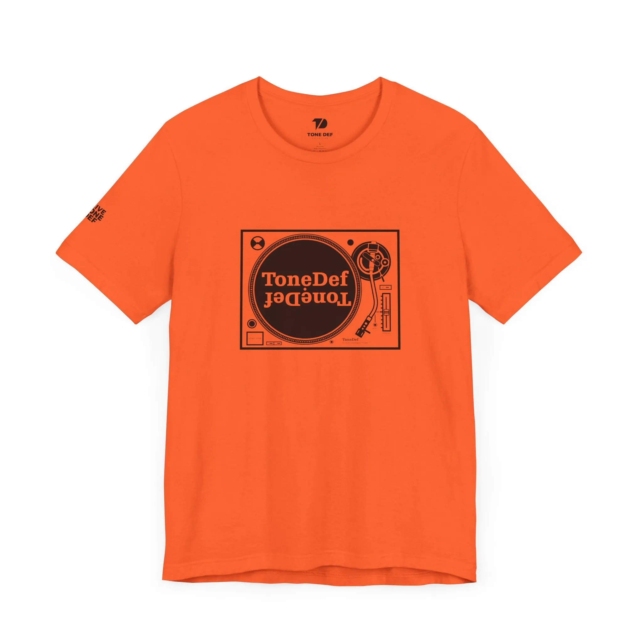 ToneDef Turntable - Unisex Jersey Short Sleeve Tee