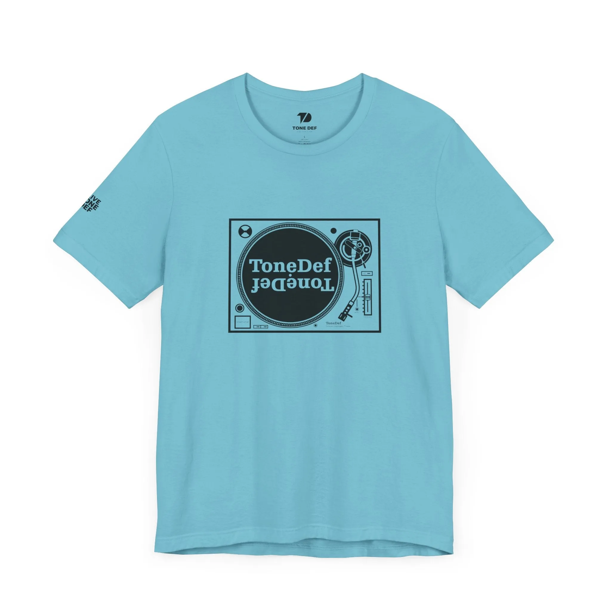 ToneDef Turntable - Unisex Jersey Short Sleeve Tee