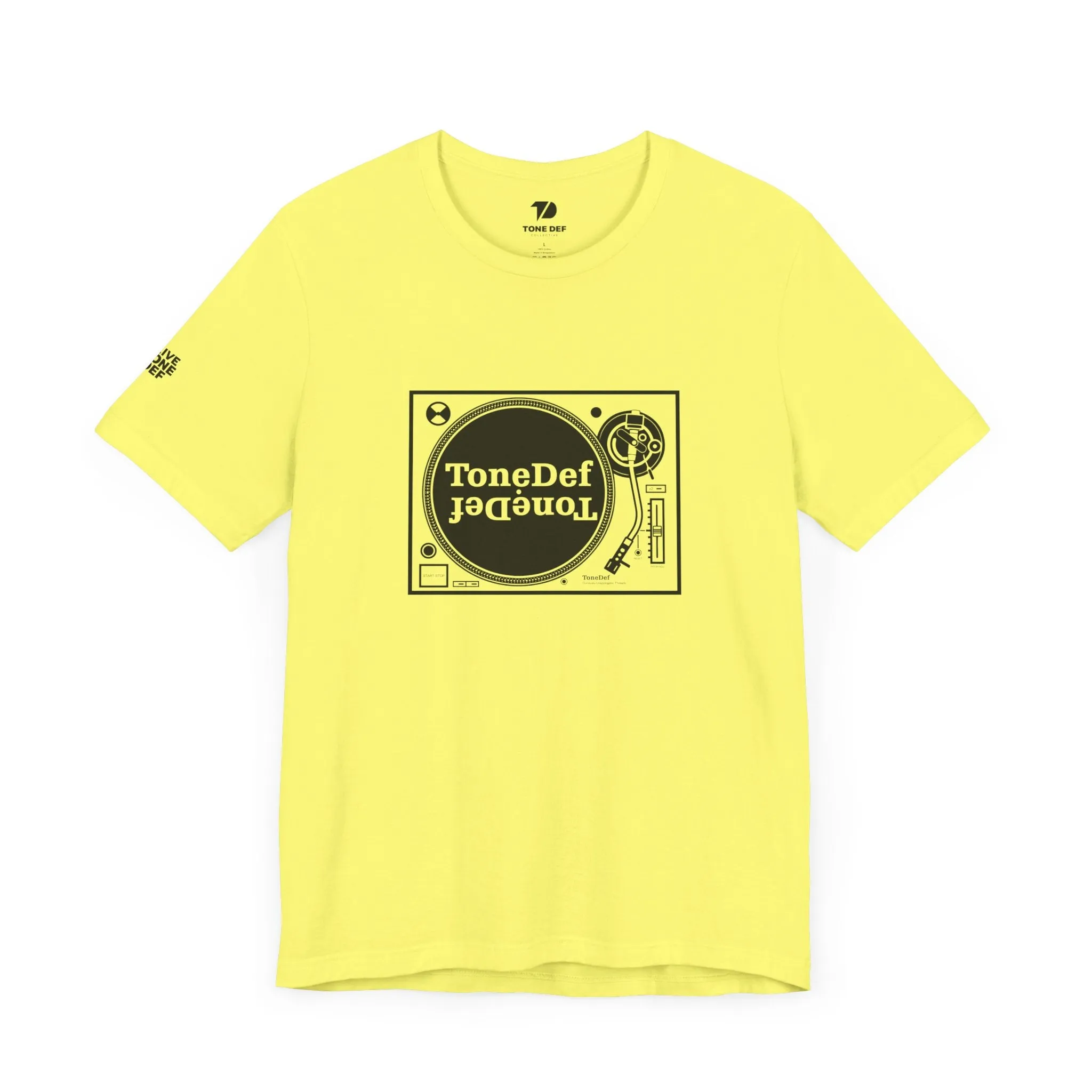 ToneDef Turntable - Unisex Jersey Short Sleeve Tee