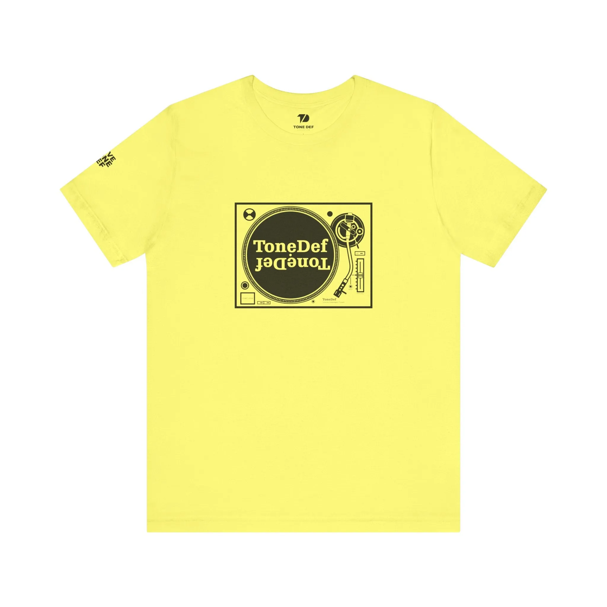 ToneDef Turntable - Unisex Jersey Short Sleeve Tee