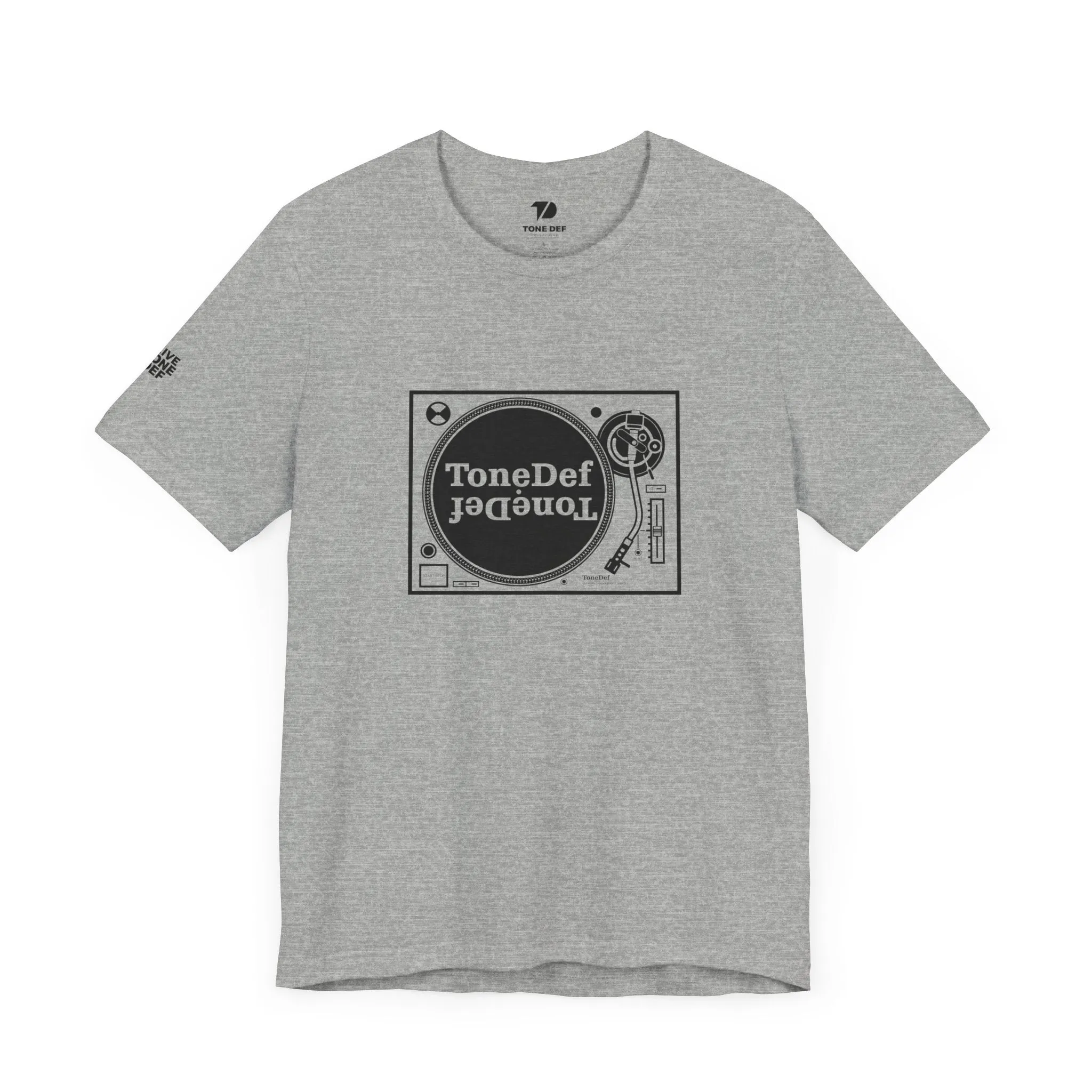 ToneDef Turntable - Unisex Jersey Short Sleeve Tee