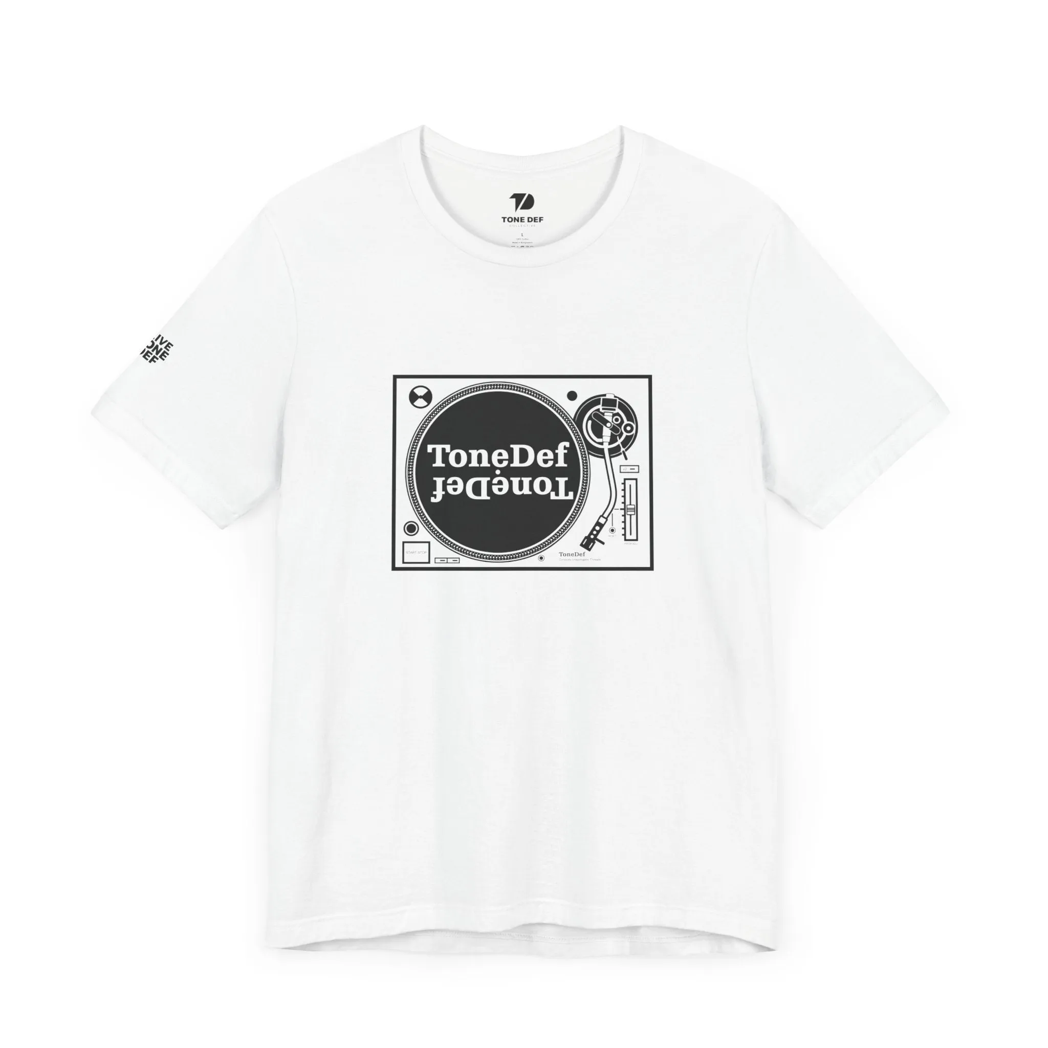 ToneDef Turntable - Unisex Jersey Short Sleeve Tee