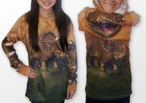 TRICERATOPS Hoodie Sport Shirt by MOUTHMAN®