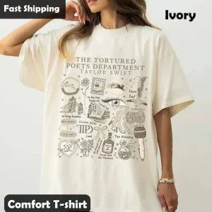 TS Taylor The Tortured Poets Department 7 T-Shirt