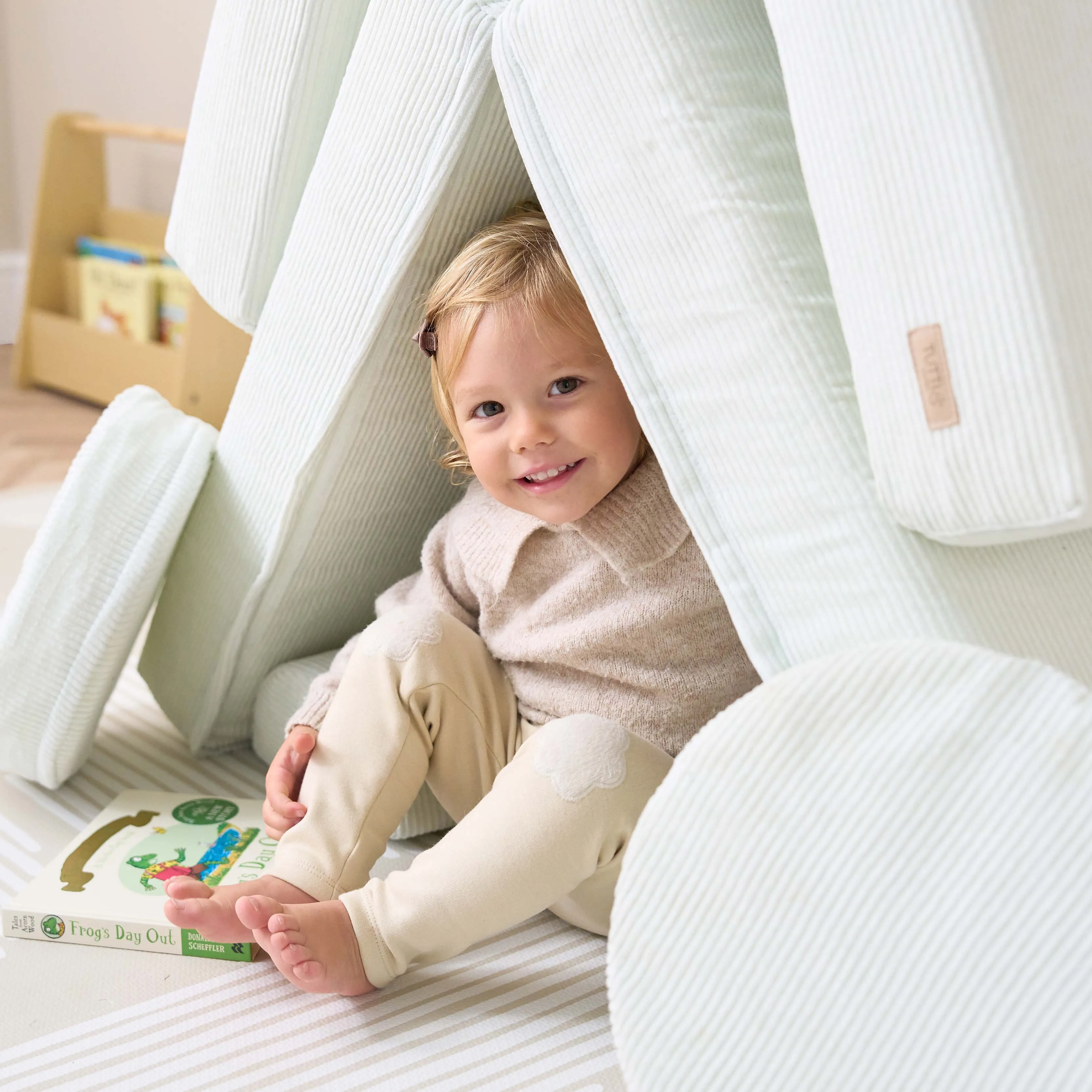 Tutti Bambini Playrama Montessori Kids Play  Sofa - Sea Mist