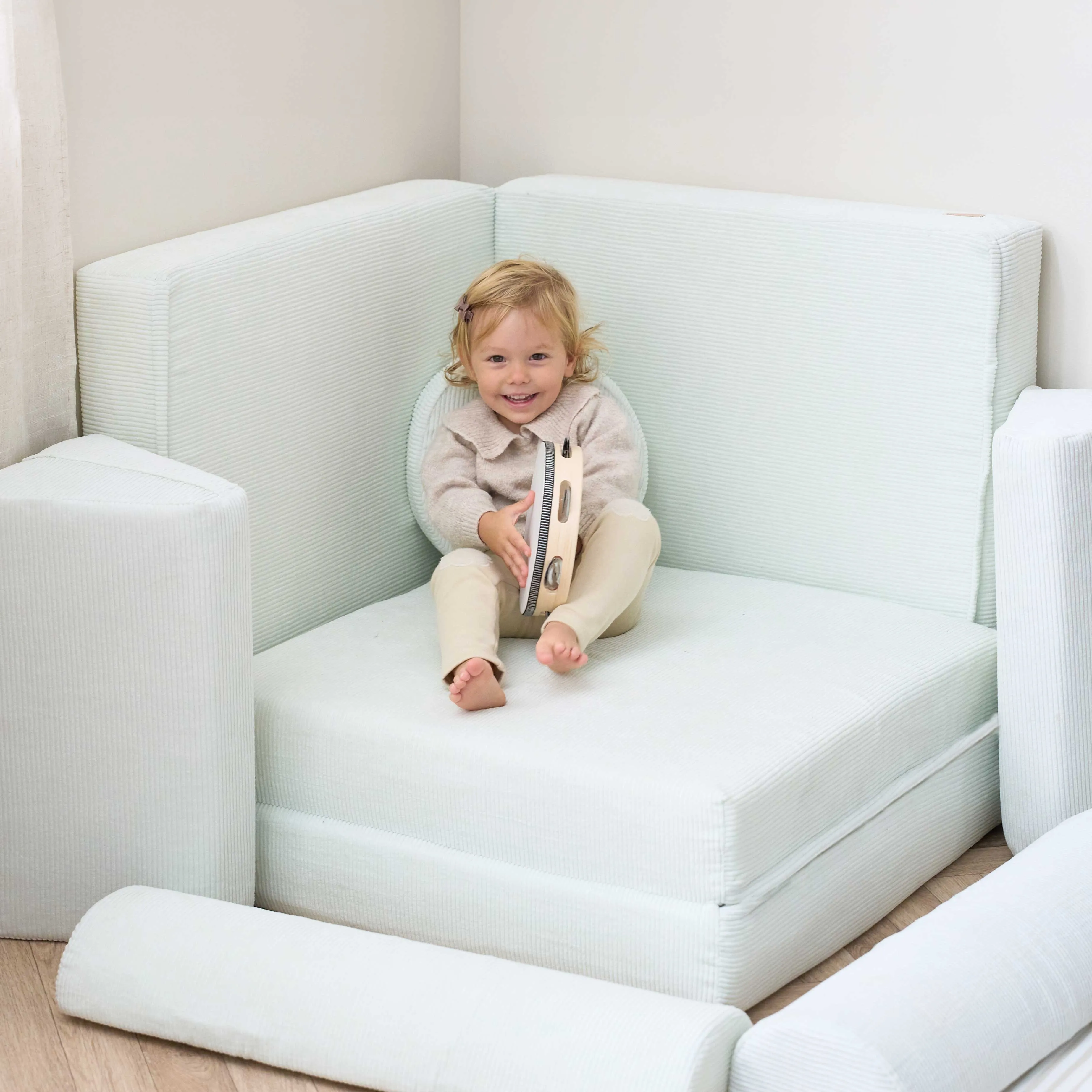 Tutti Bambini Playrama Montessori Kids Play  Sofa - Sea Mist