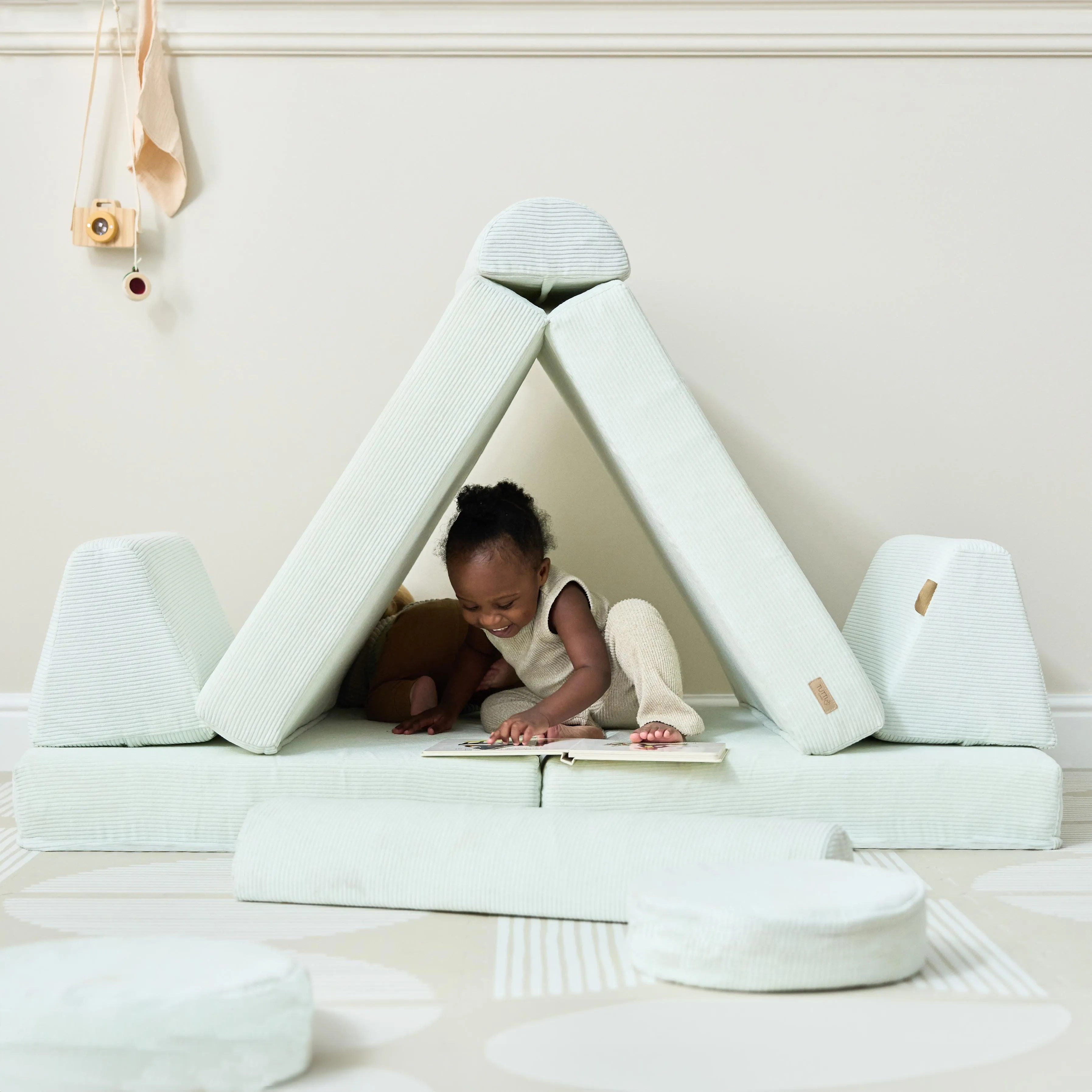 Tutti Bambini Playrama Montessori Kids Play  Sofa - Sea Mist
