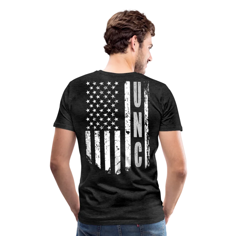 Unc American Flag Men's Premium T-Shirt