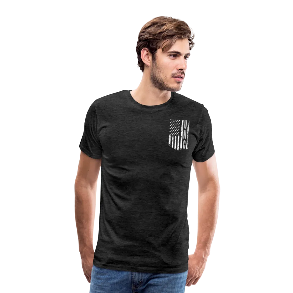 Unc American Flag Men's Premium T-Shirt