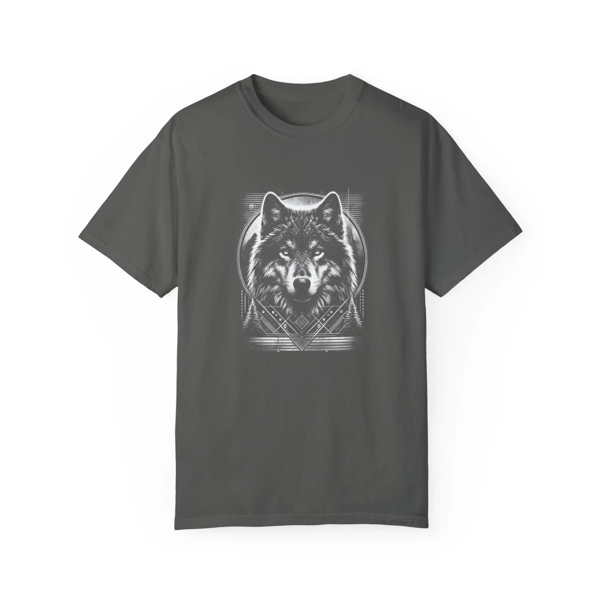Unisex Garment-Dyed Wolf T-shirt