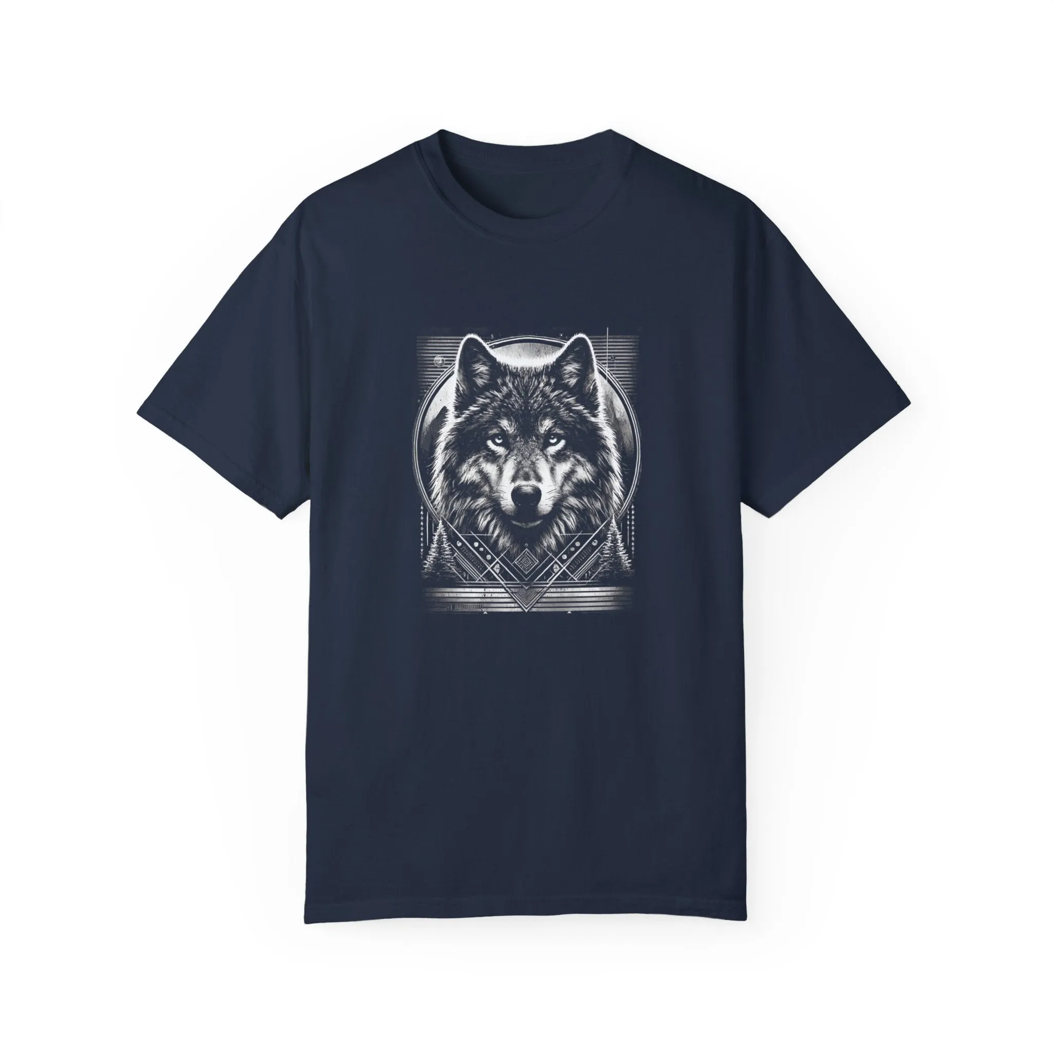Unisex Garment-Dyed Wolf T-shirt