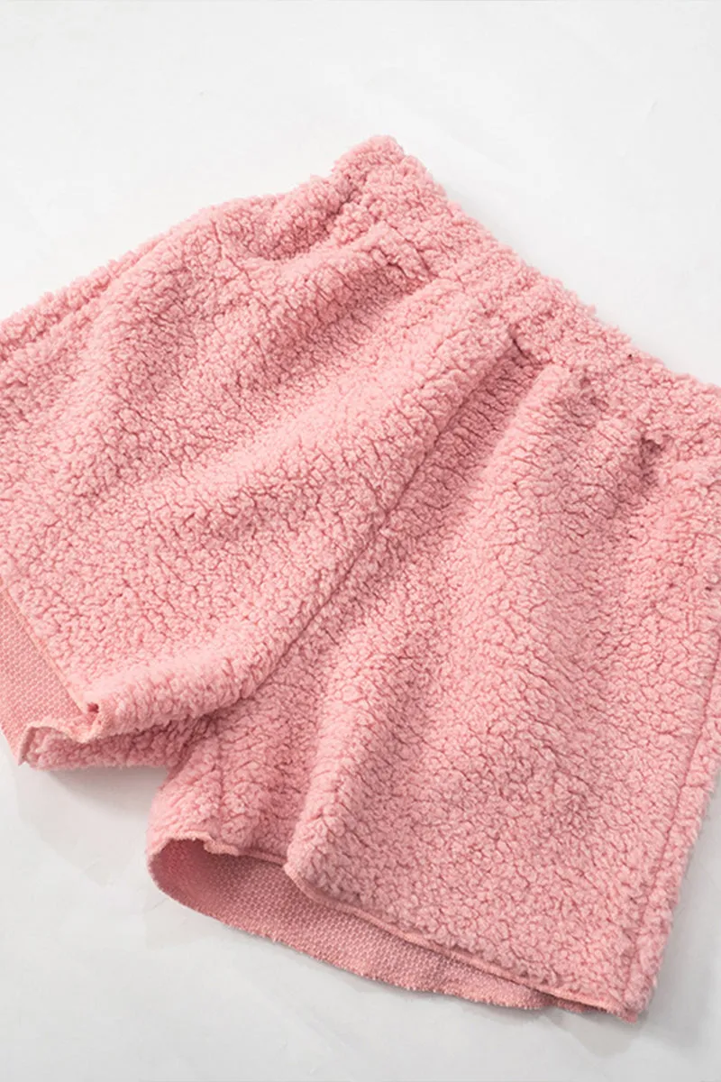 US3161 Fleece Jacket and Shorts Set