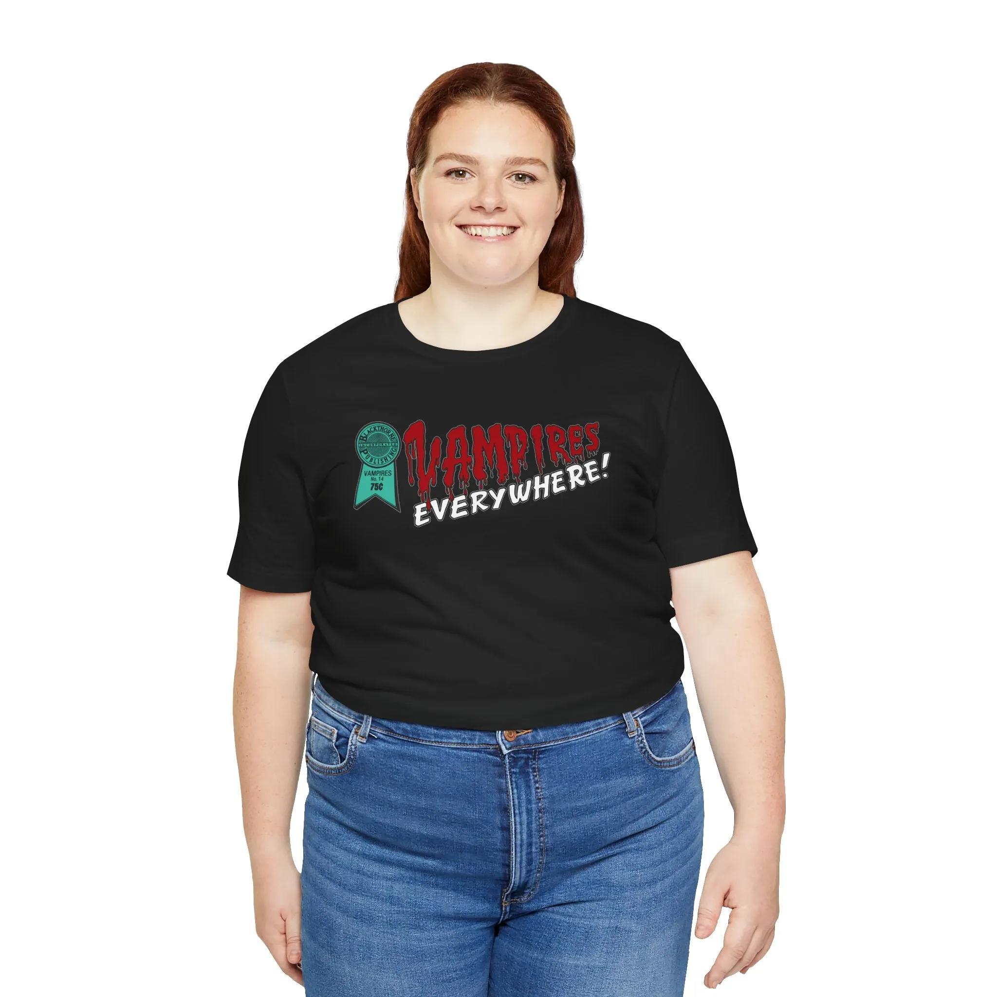 Vampires Everywhere Comic Unisex Jersey Short Sleeve Tee