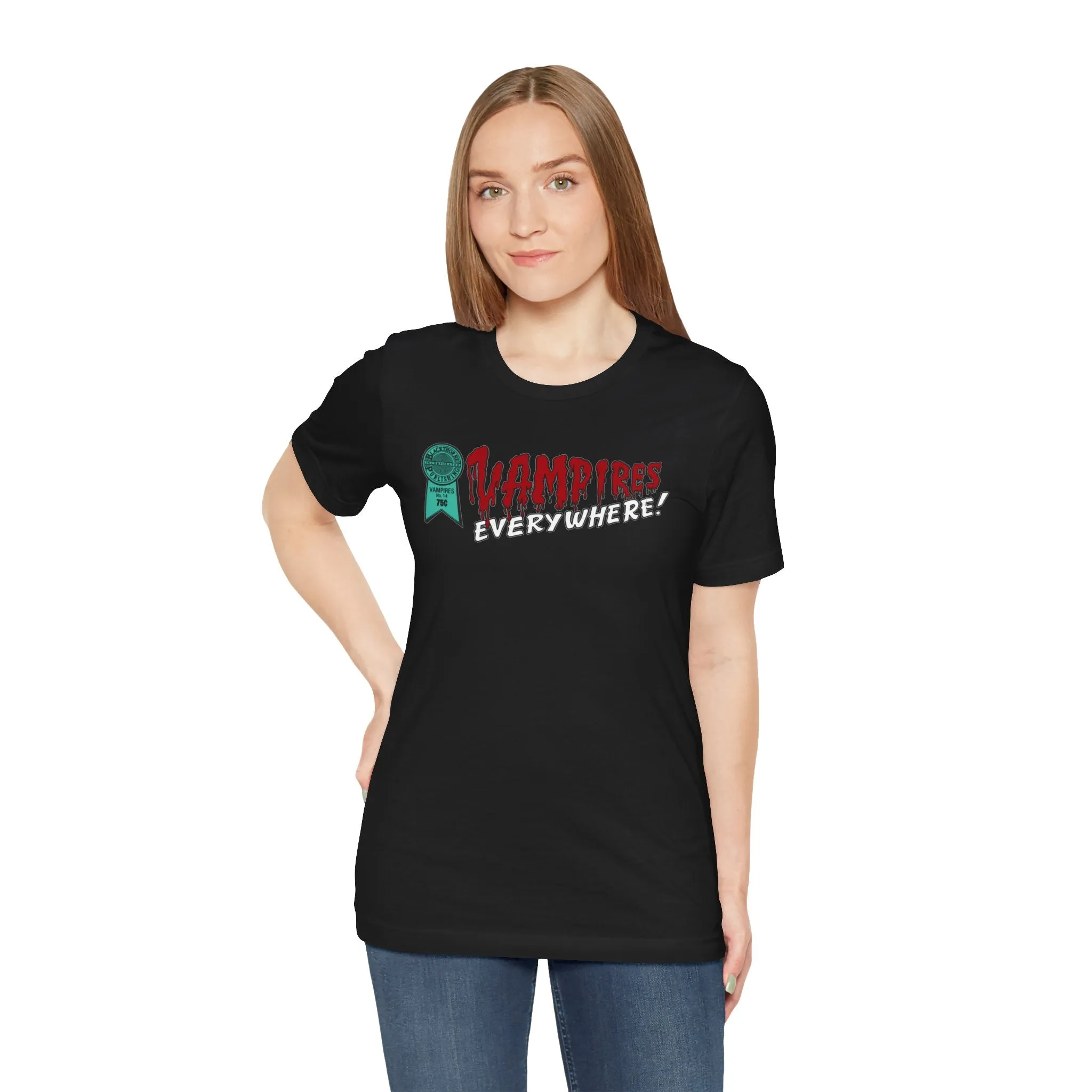 Vampires Everywhere Comic Unisex Jersey Short Sleeve Tee